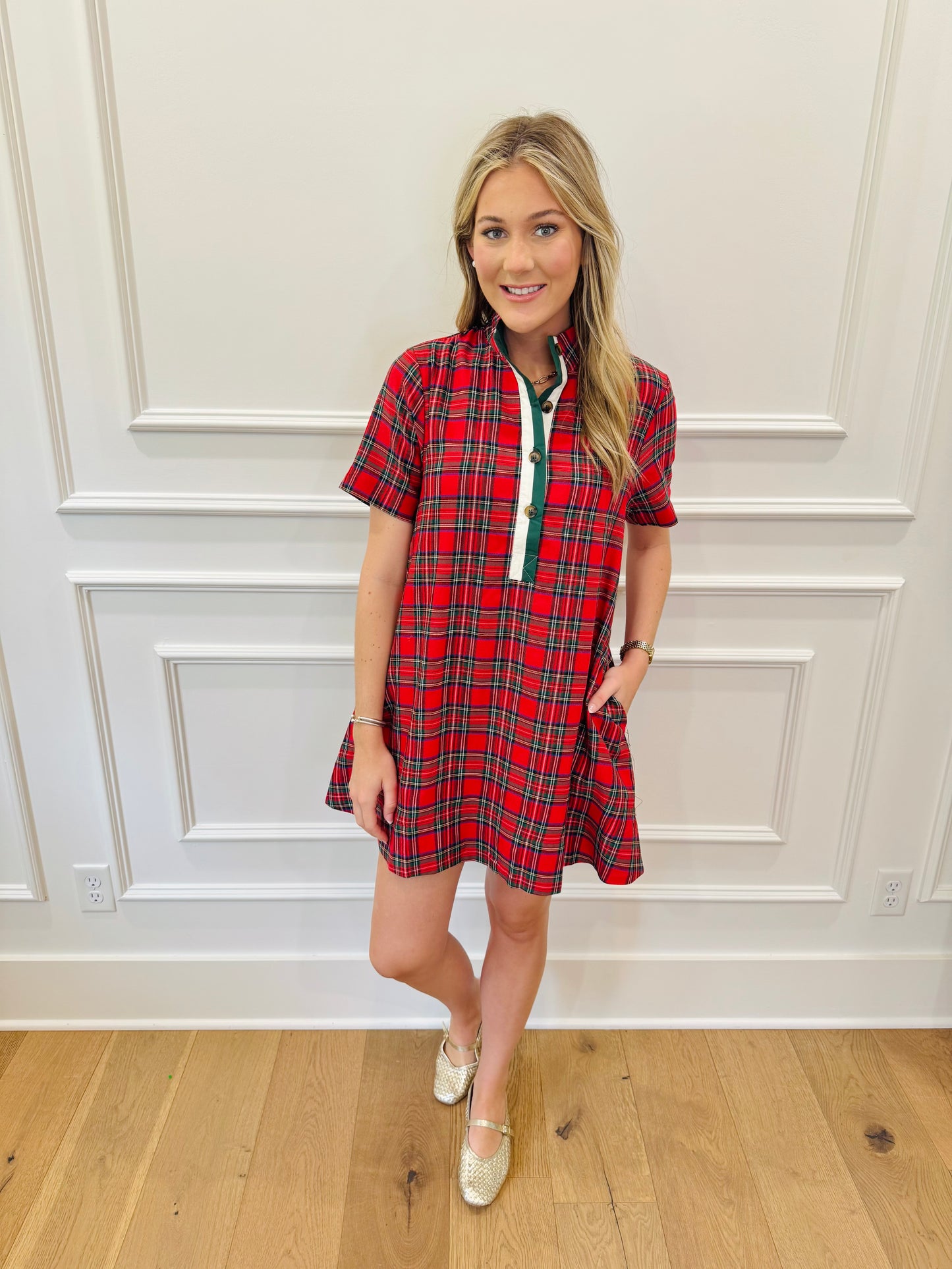 Holly Jolly Swing Dress