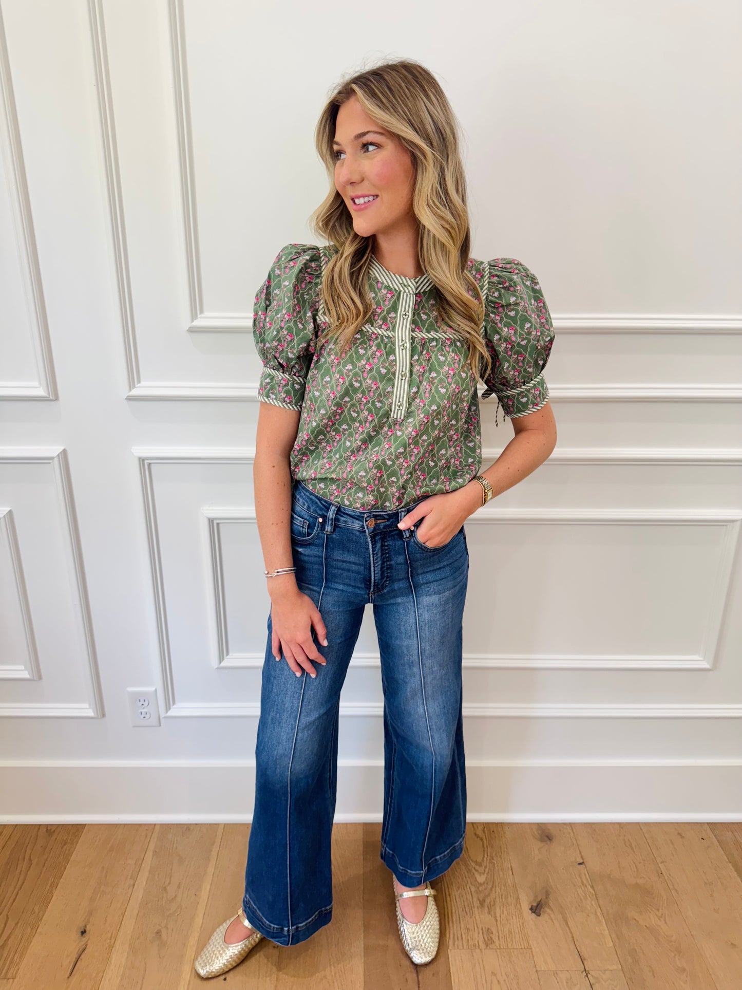 Bella Top - Olive