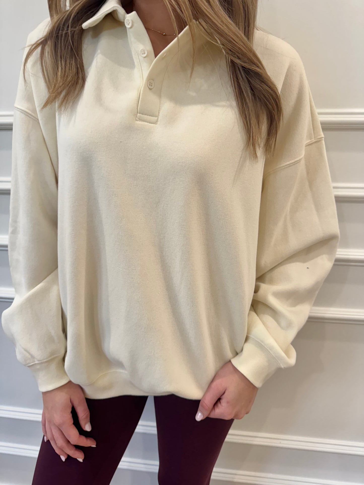 Kade Pullover - Cream