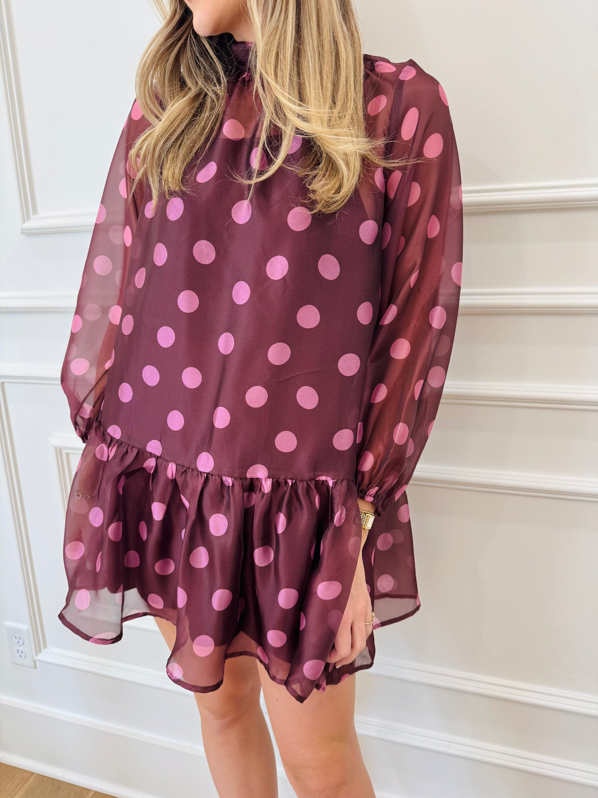 Rosalie Polka Dot Dress