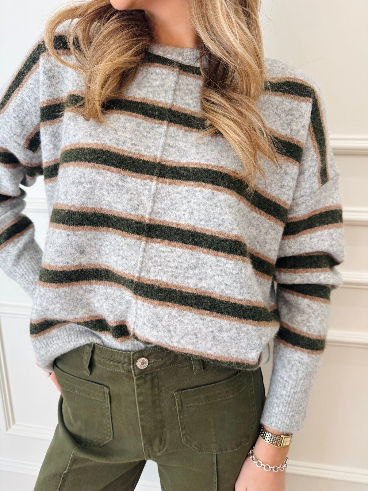 Berkley Stripe Sweater Top