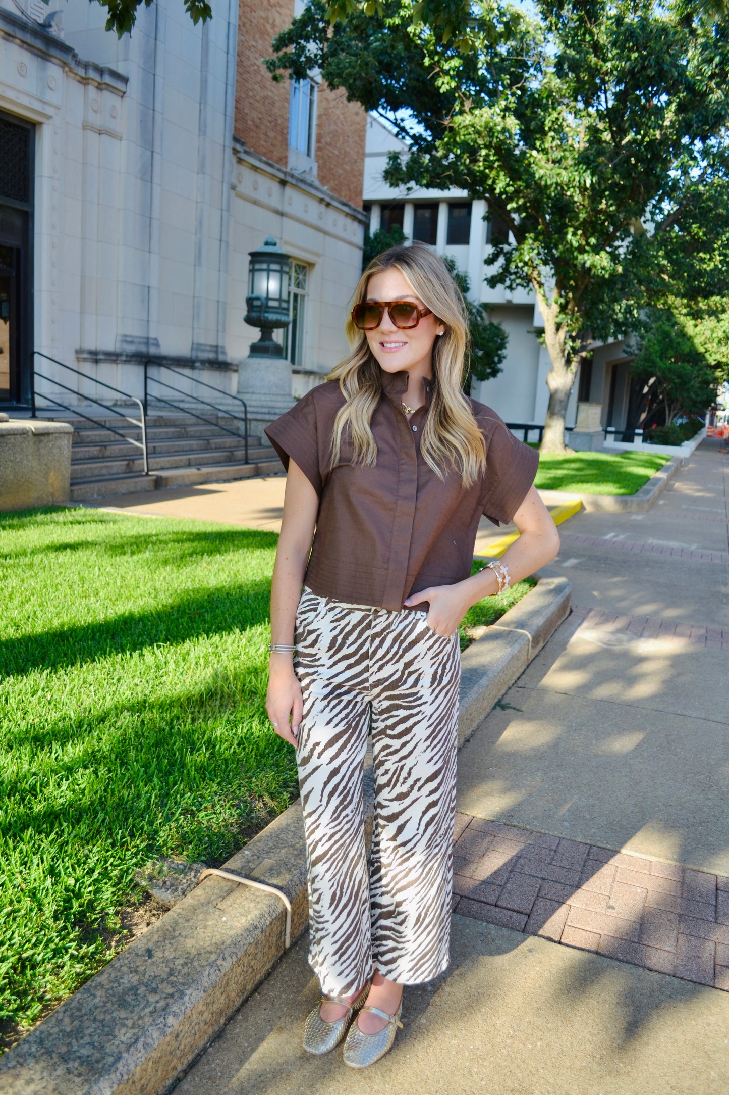 Emory Top - Brown