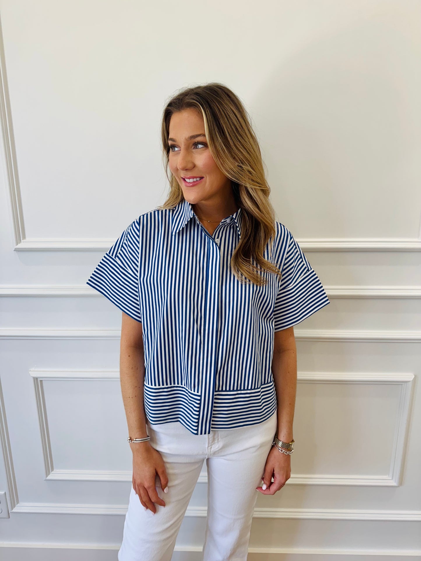 Cass Top -Blue