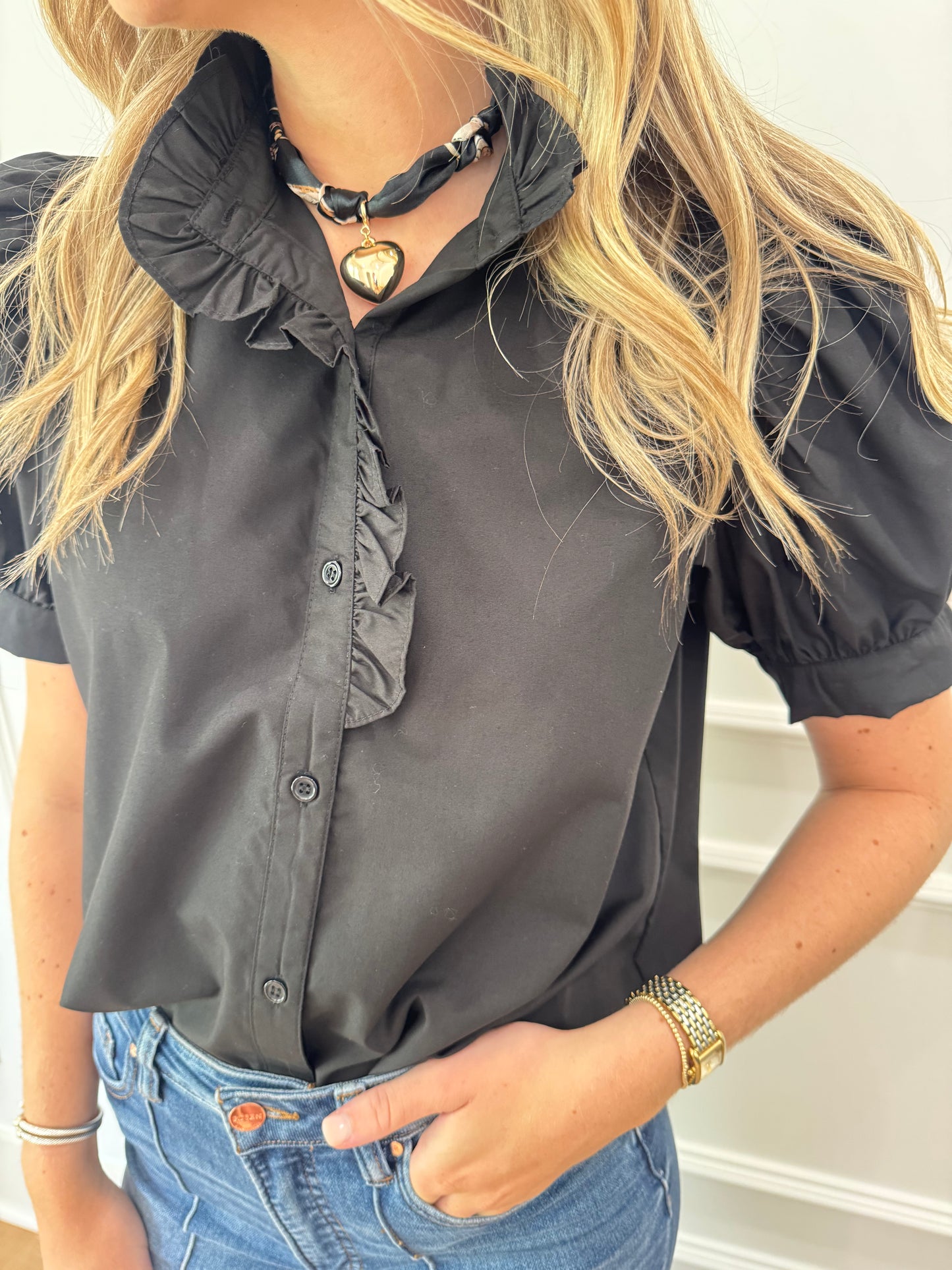 Lyla Top -Black