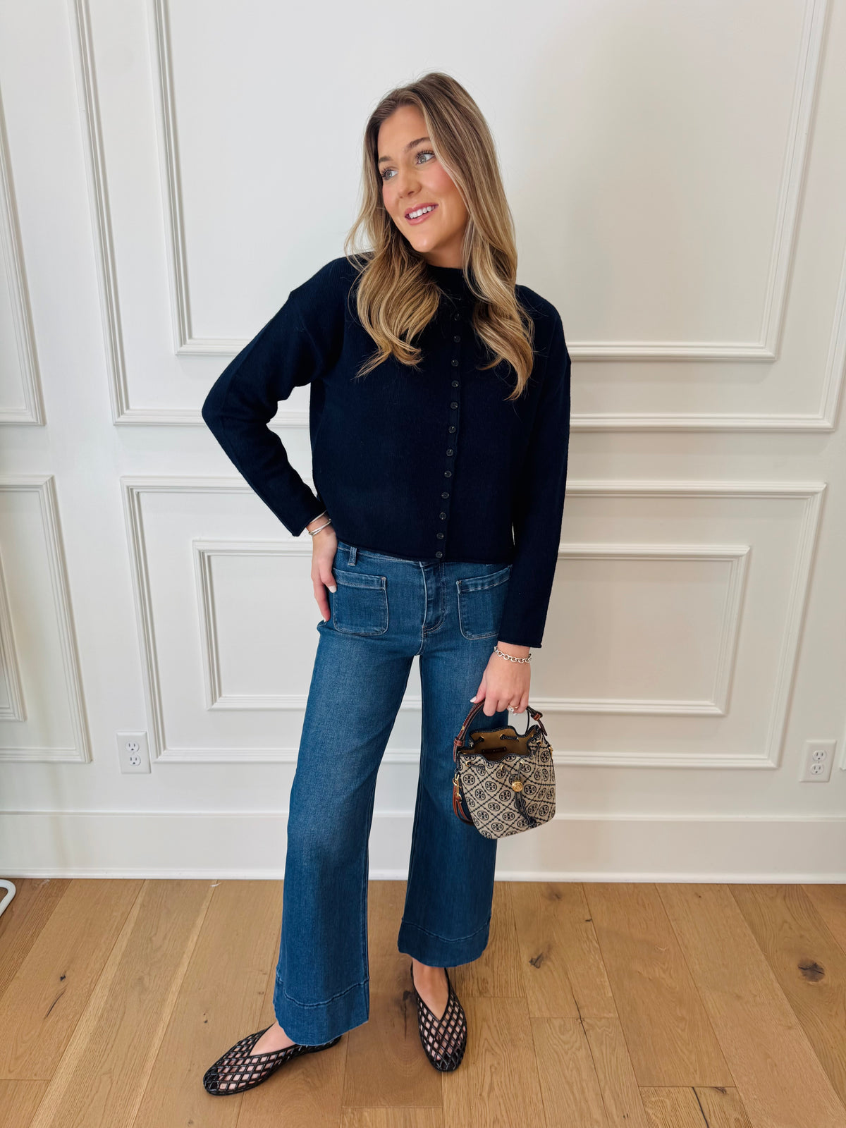 Elliat Cardigan - Navy