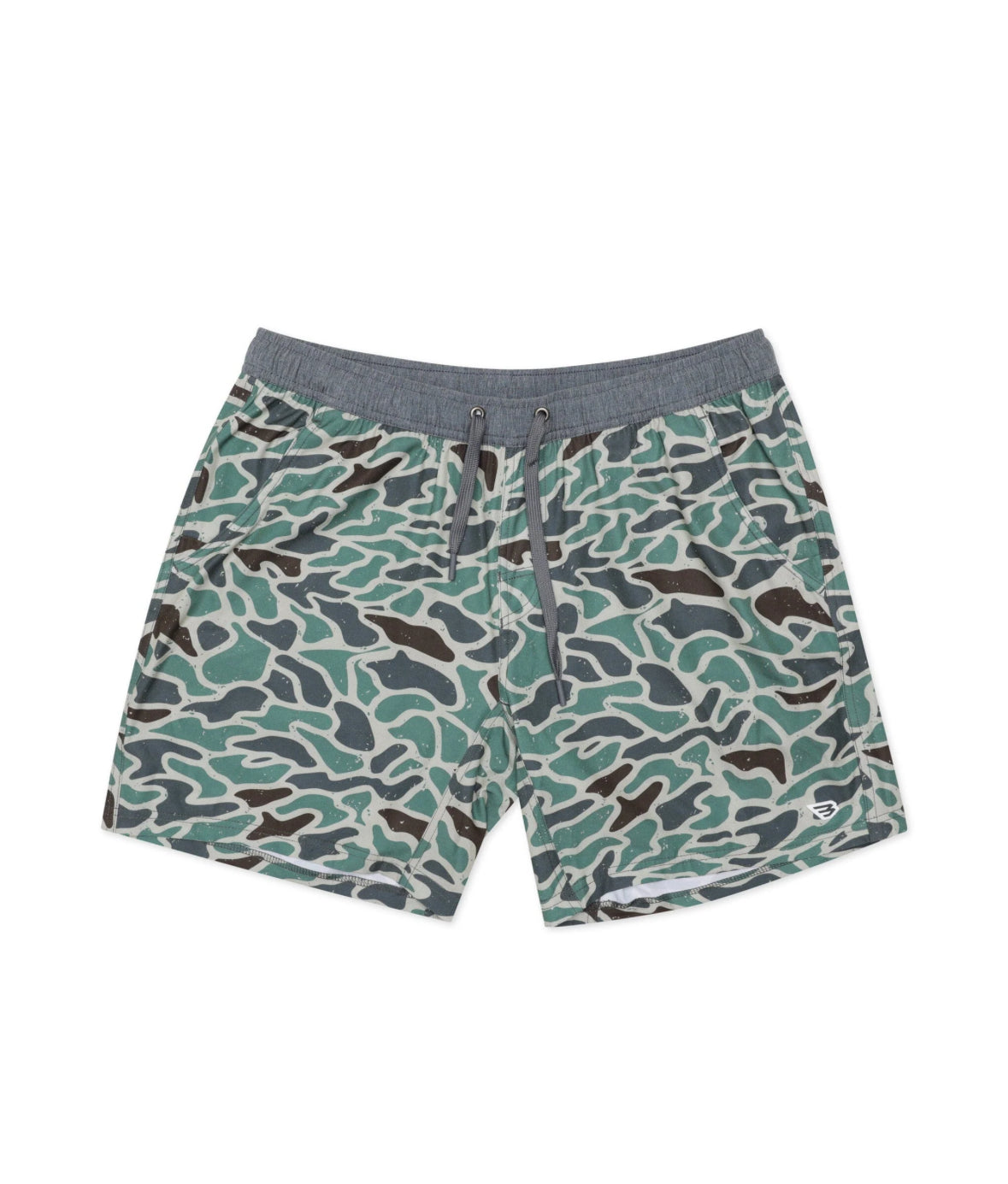 Burlebo Athletic Shorts - Retro Duck Camo