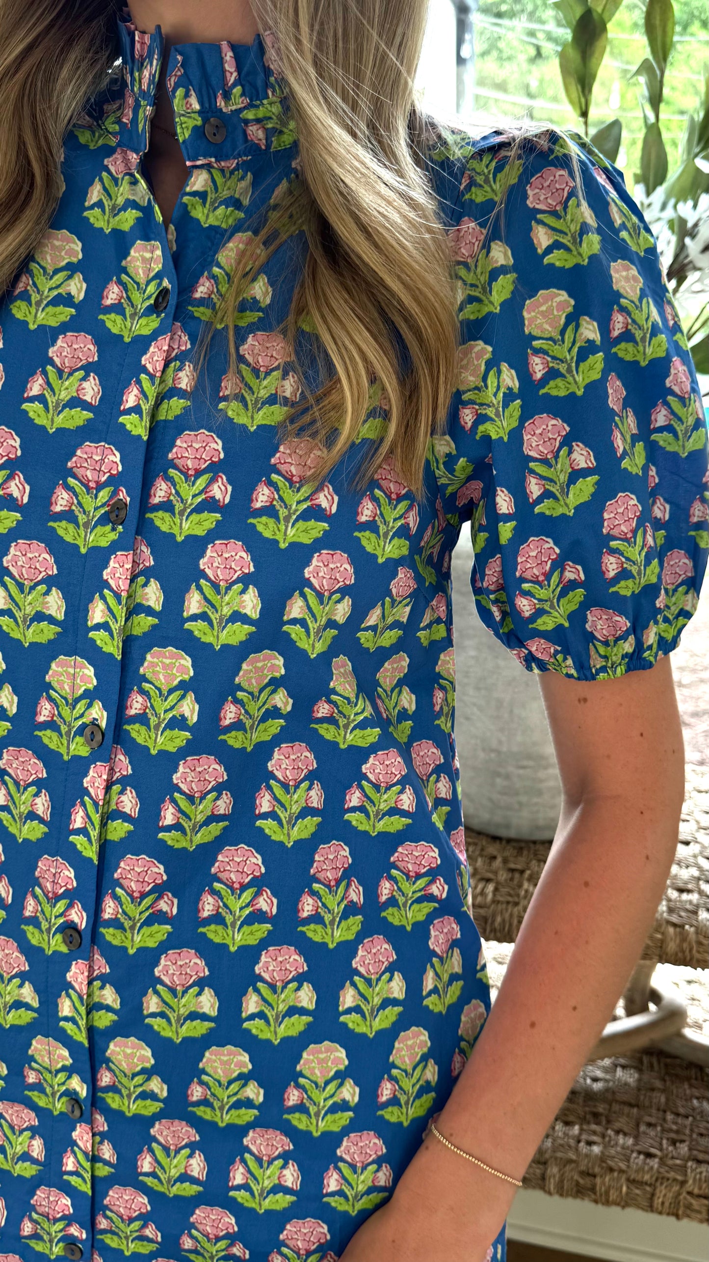 Laken Dress - Blue