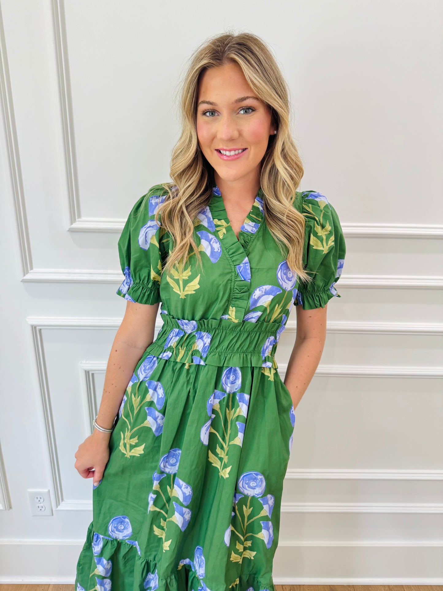 Grayson Dress - Green