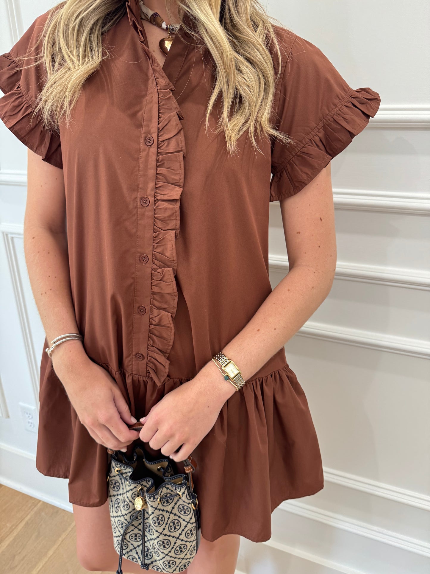Chloe Dress - Espresso
