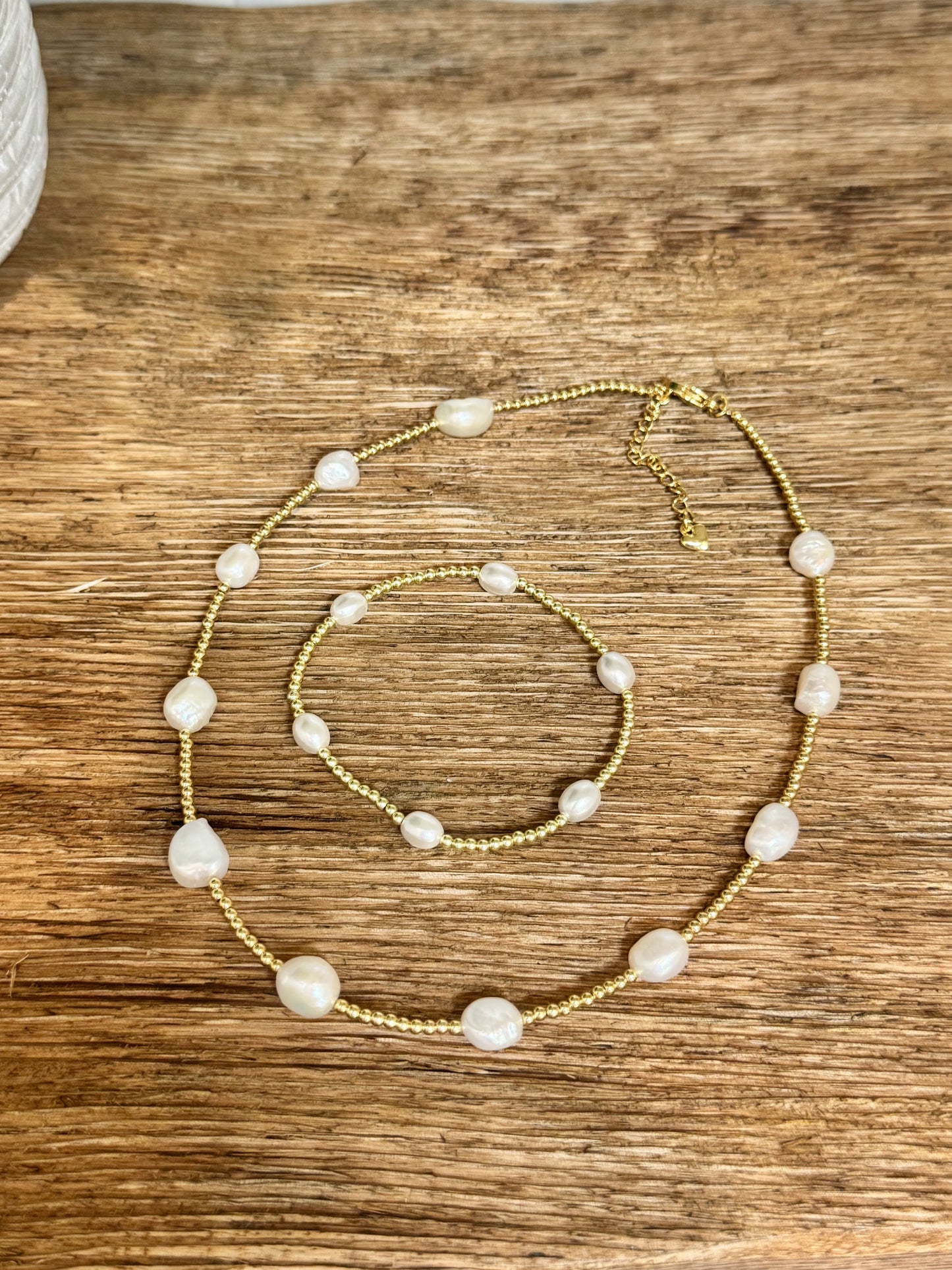 Pearl Chain Bracelet