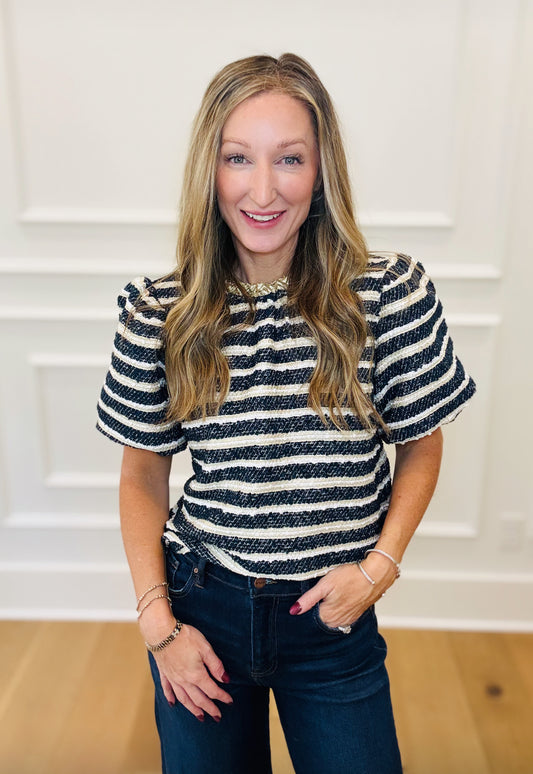 Alli Top - Navy