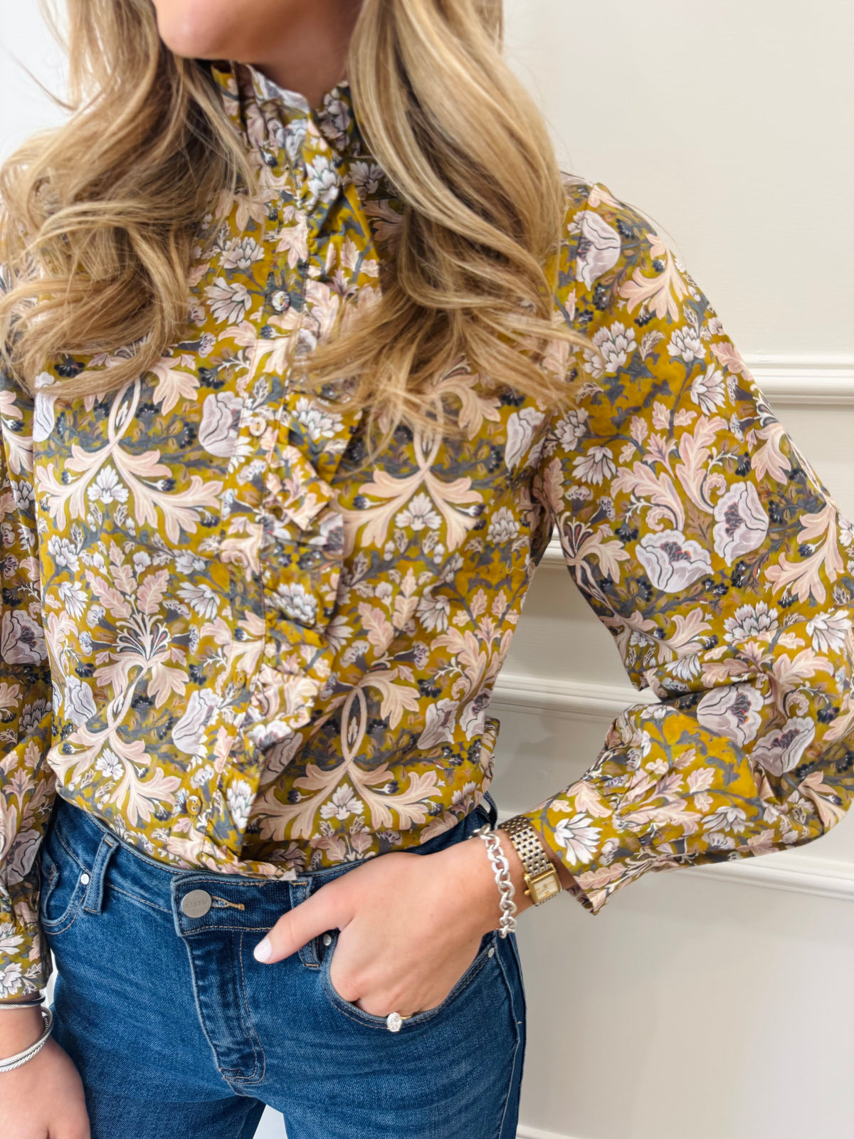 Florence Floral  Top - Multi