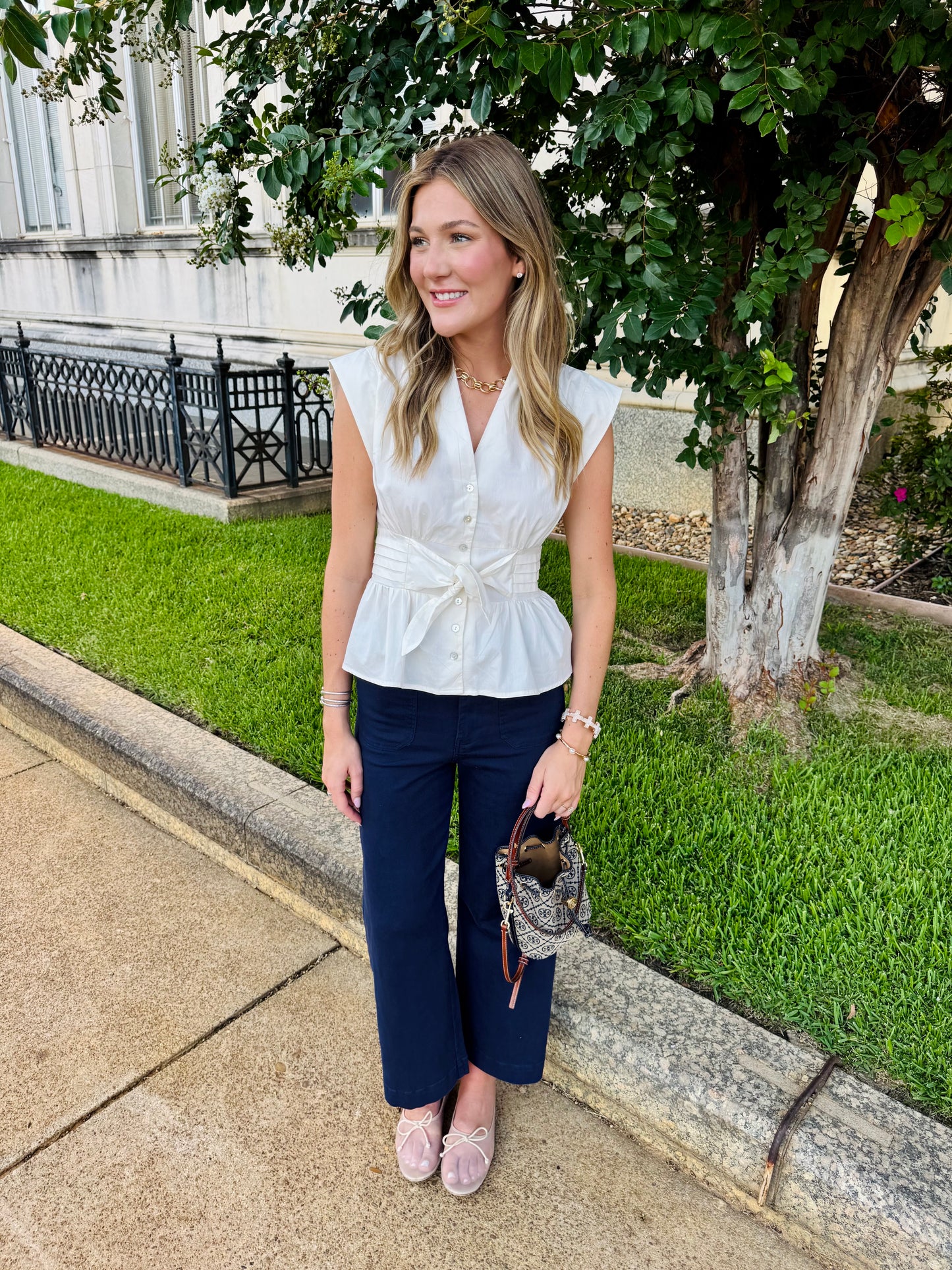 Colette High Rise Jean - Navy