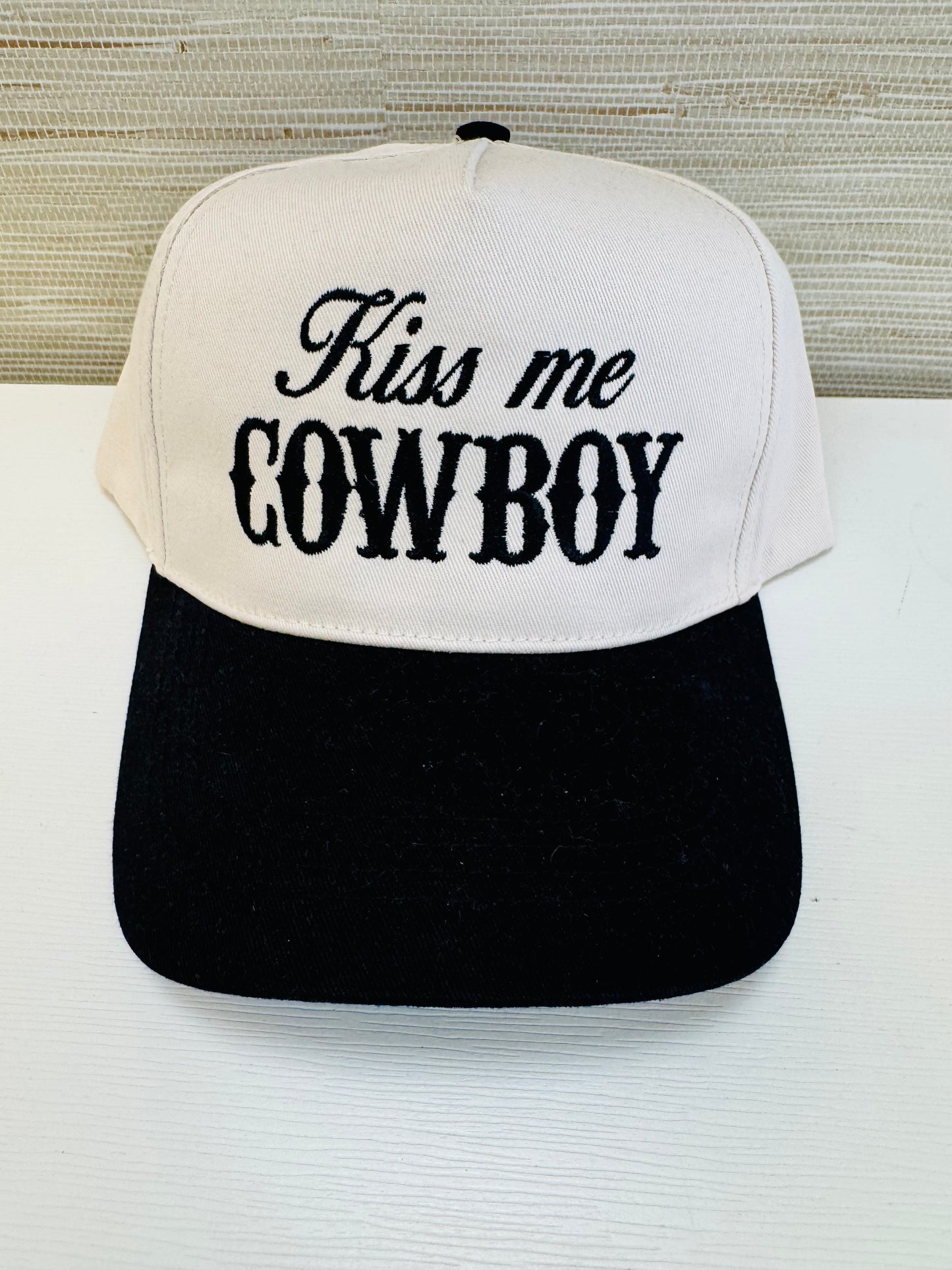 Kiss Me Cowboy - Black
