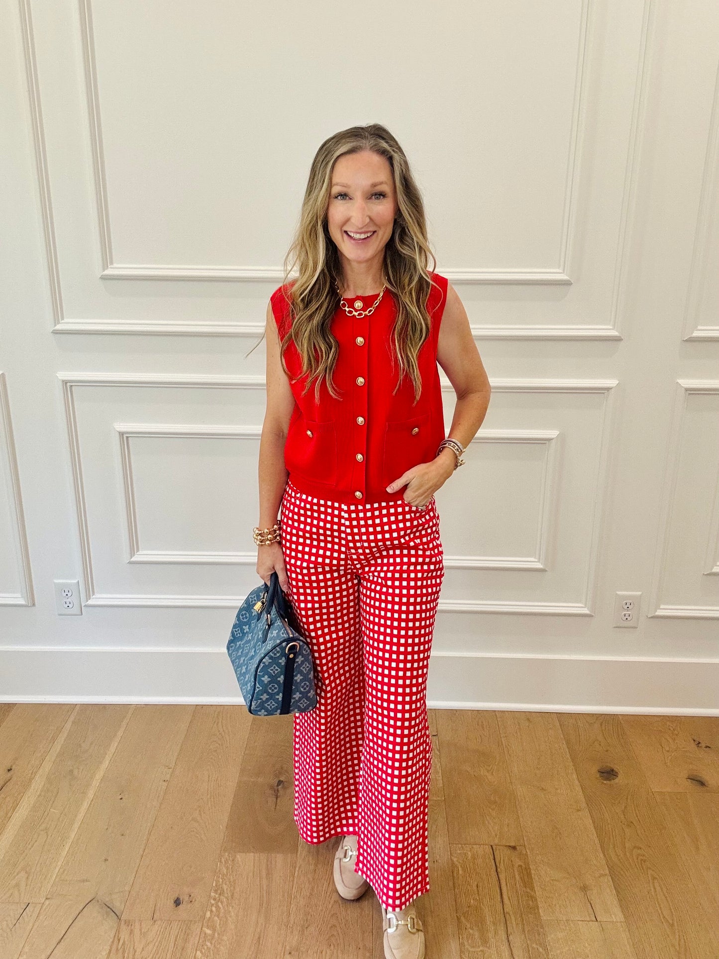 Brooklyn Pant - Red