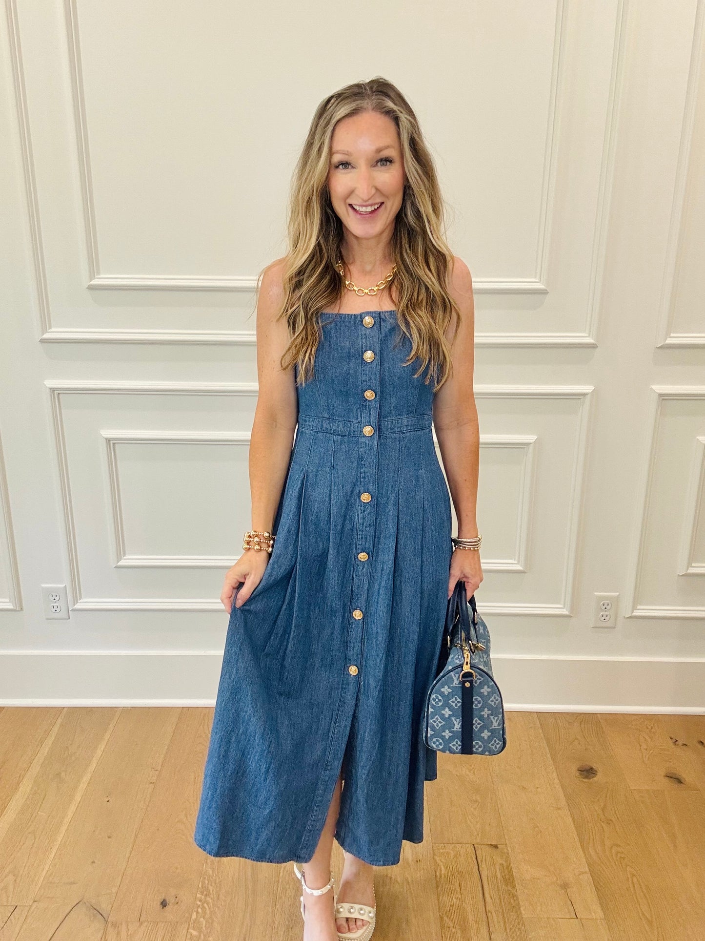Lily Dress - Denim