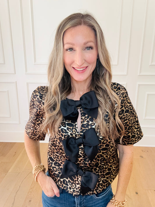 Lilah Top - Leopard
