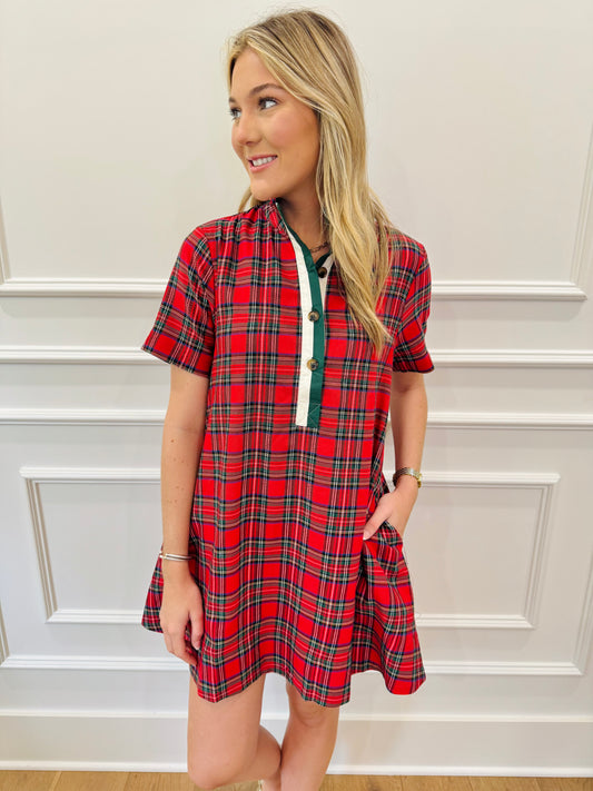 Holly Jolly Swing Dress