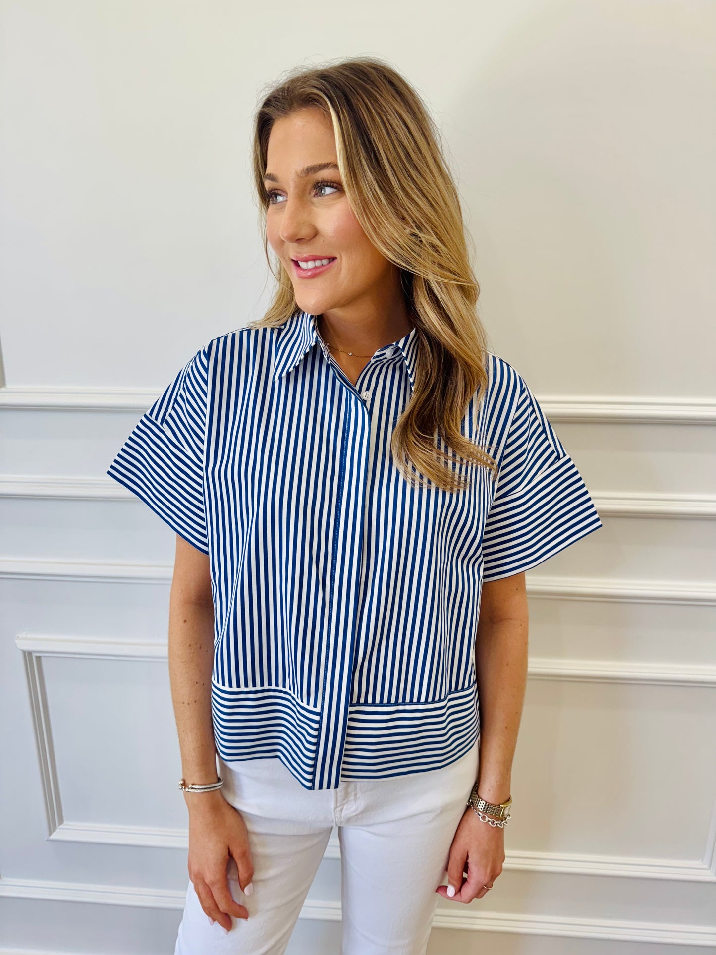 Cass Top -Blue