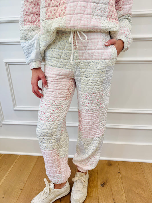 Fancy Quilted Joggers