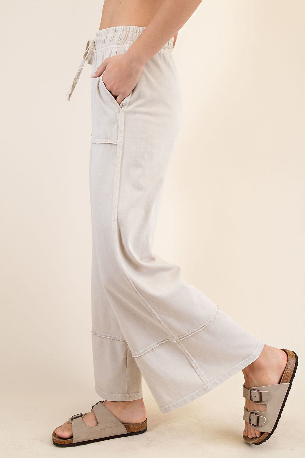 Jet Set Pant - Taupe