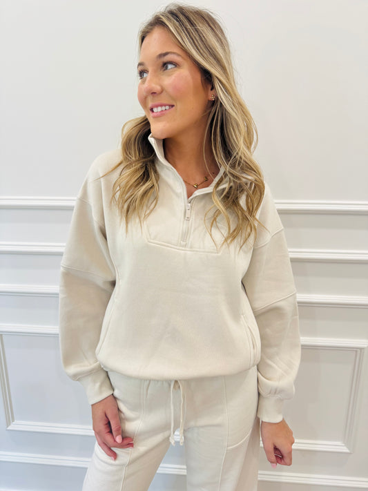 Rae Pullover - Cream