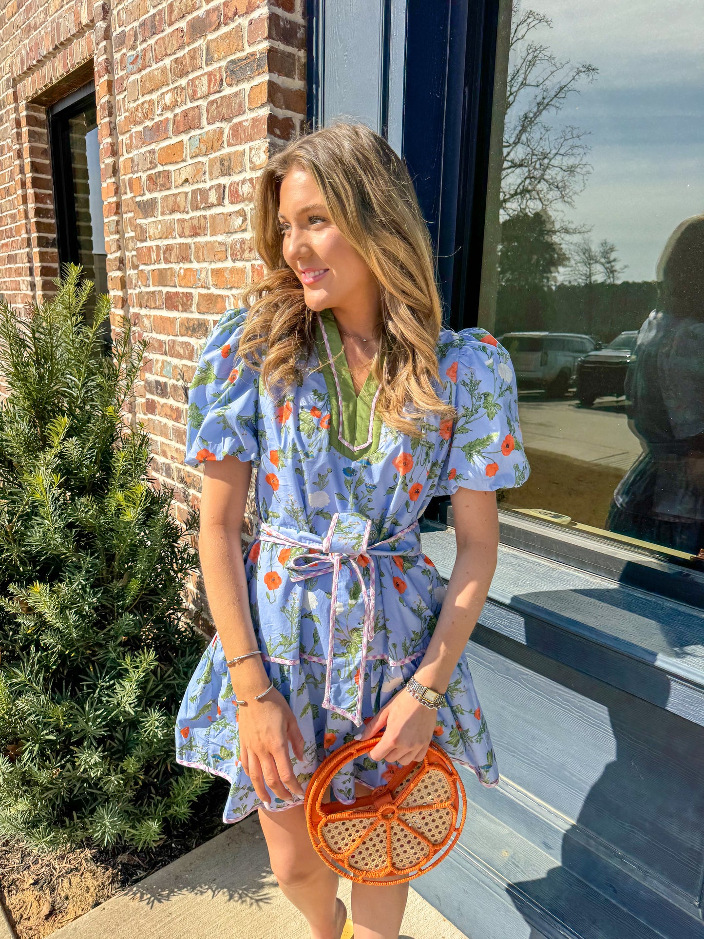 Cora Dress - Light Blue