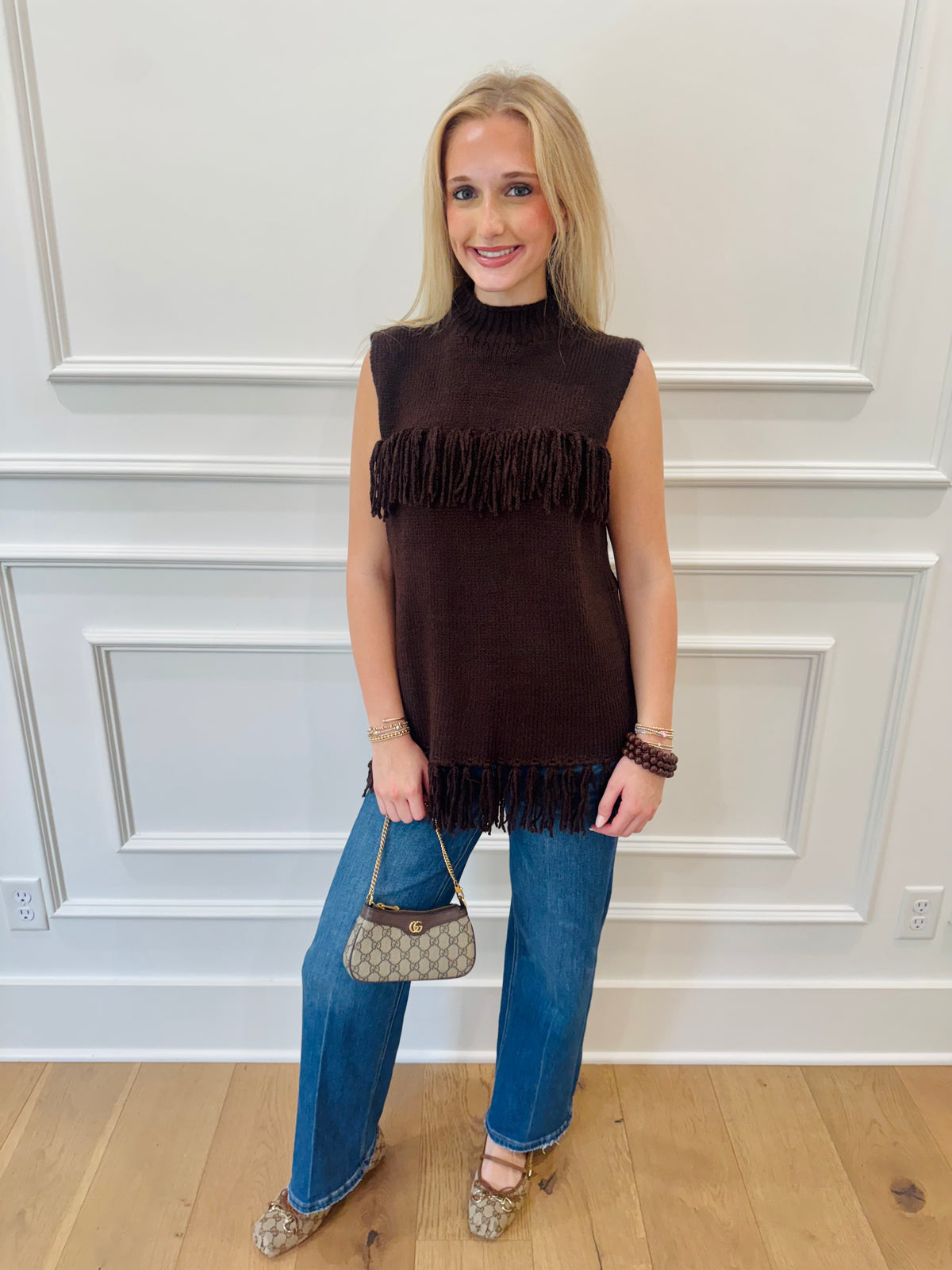 Free Spirit Fringe Sweater