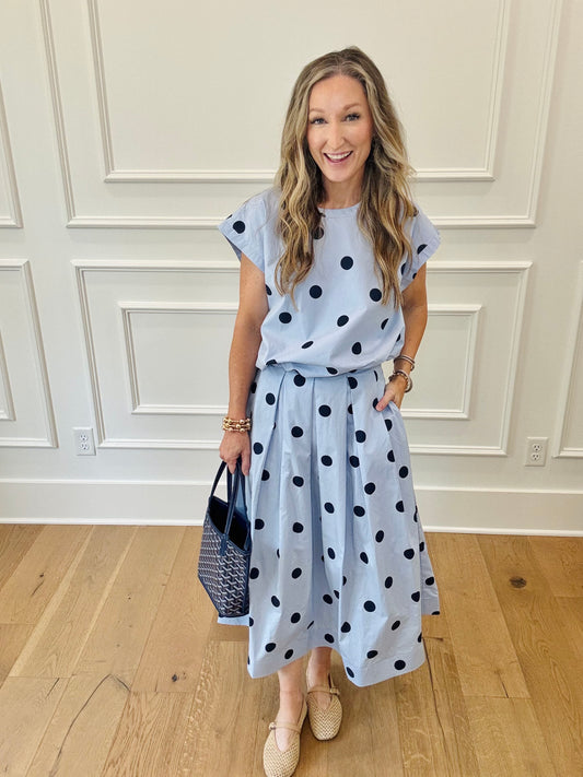 Lola Skirt - Blue