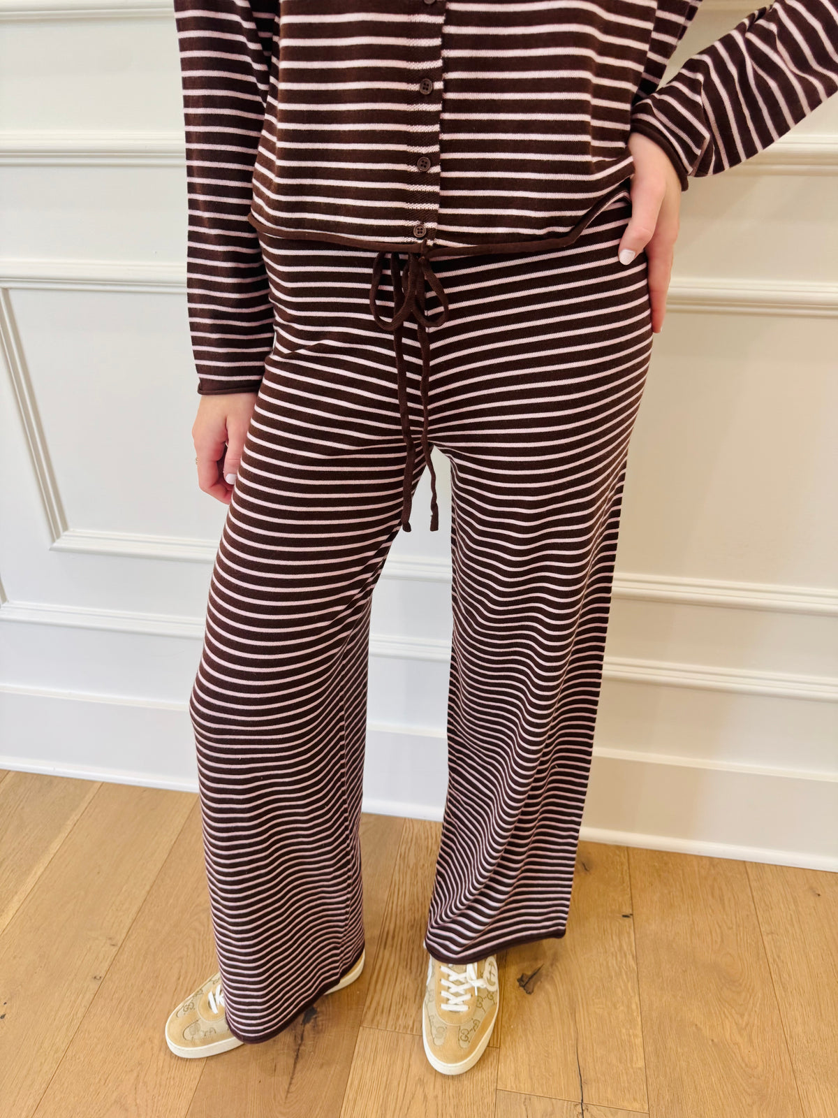 Cocoa Cabana Set - Brown/Pink