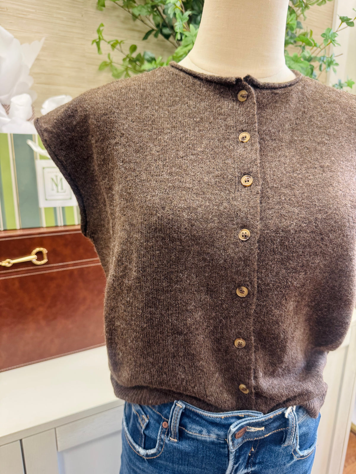 Coffee Date Sweater - Brown
