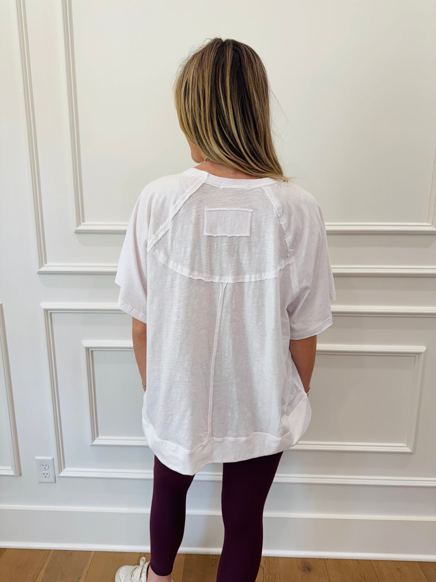 Legging Tee - White