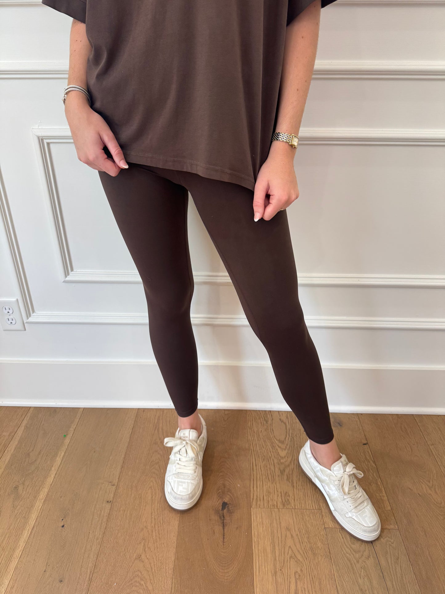 Butter Soft Everyday Leggings - Brown