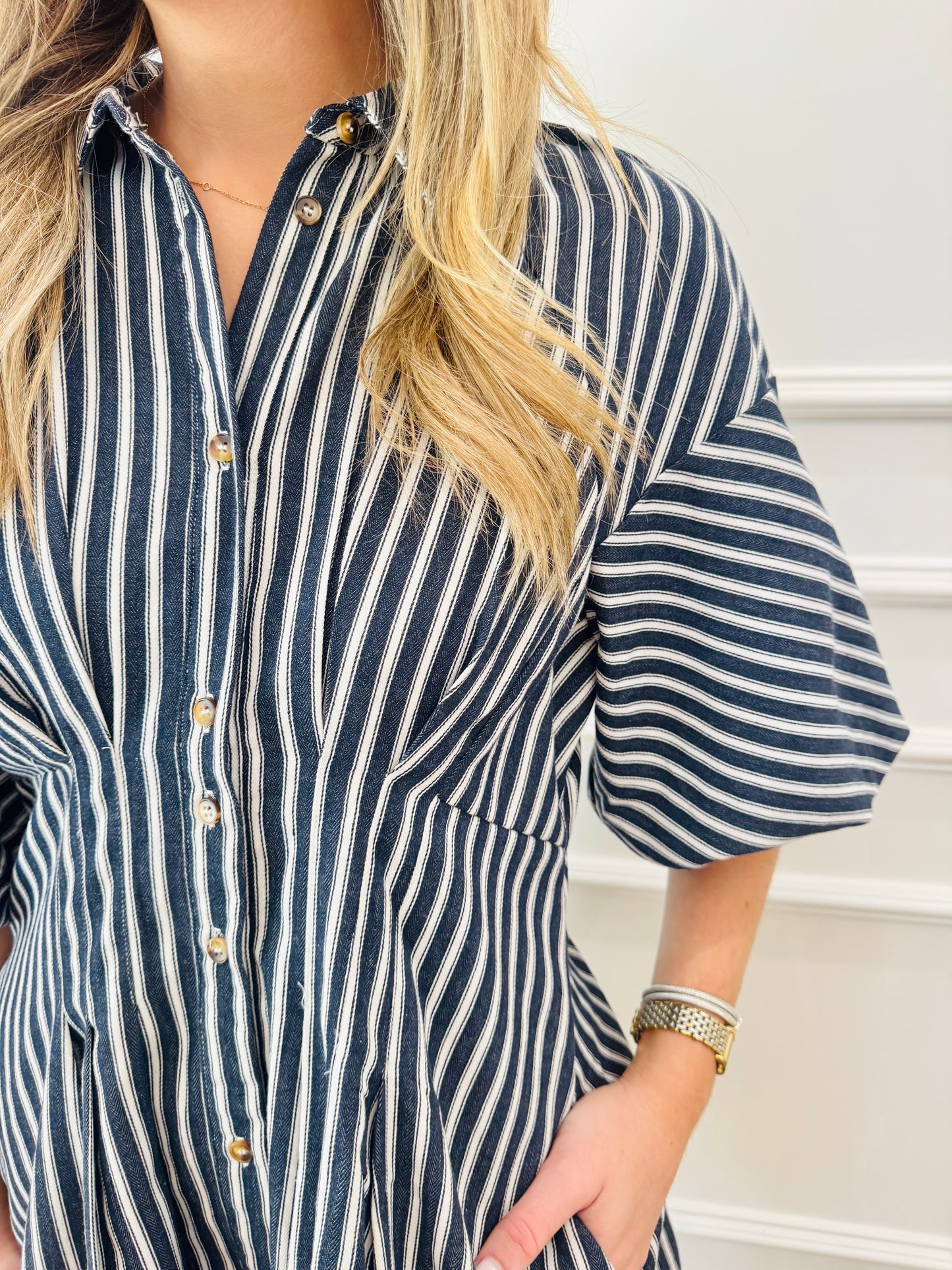 Bentley Dress - Navy