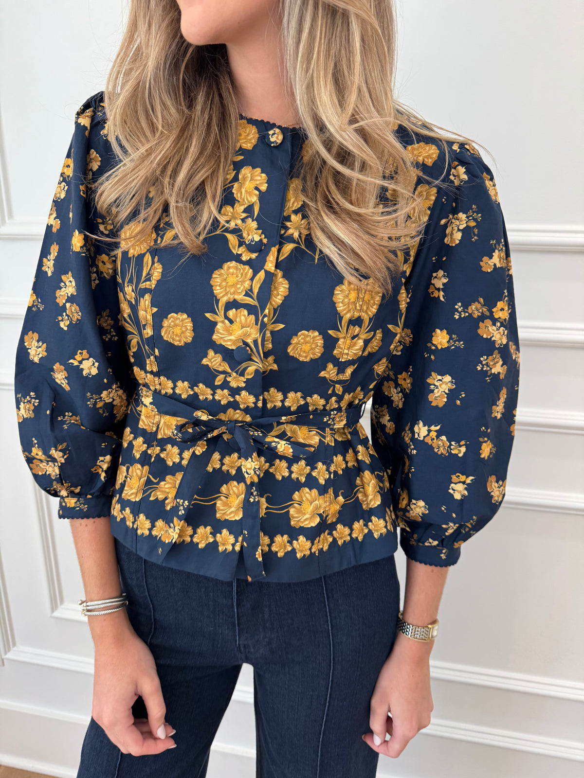 Margot Top - Navy