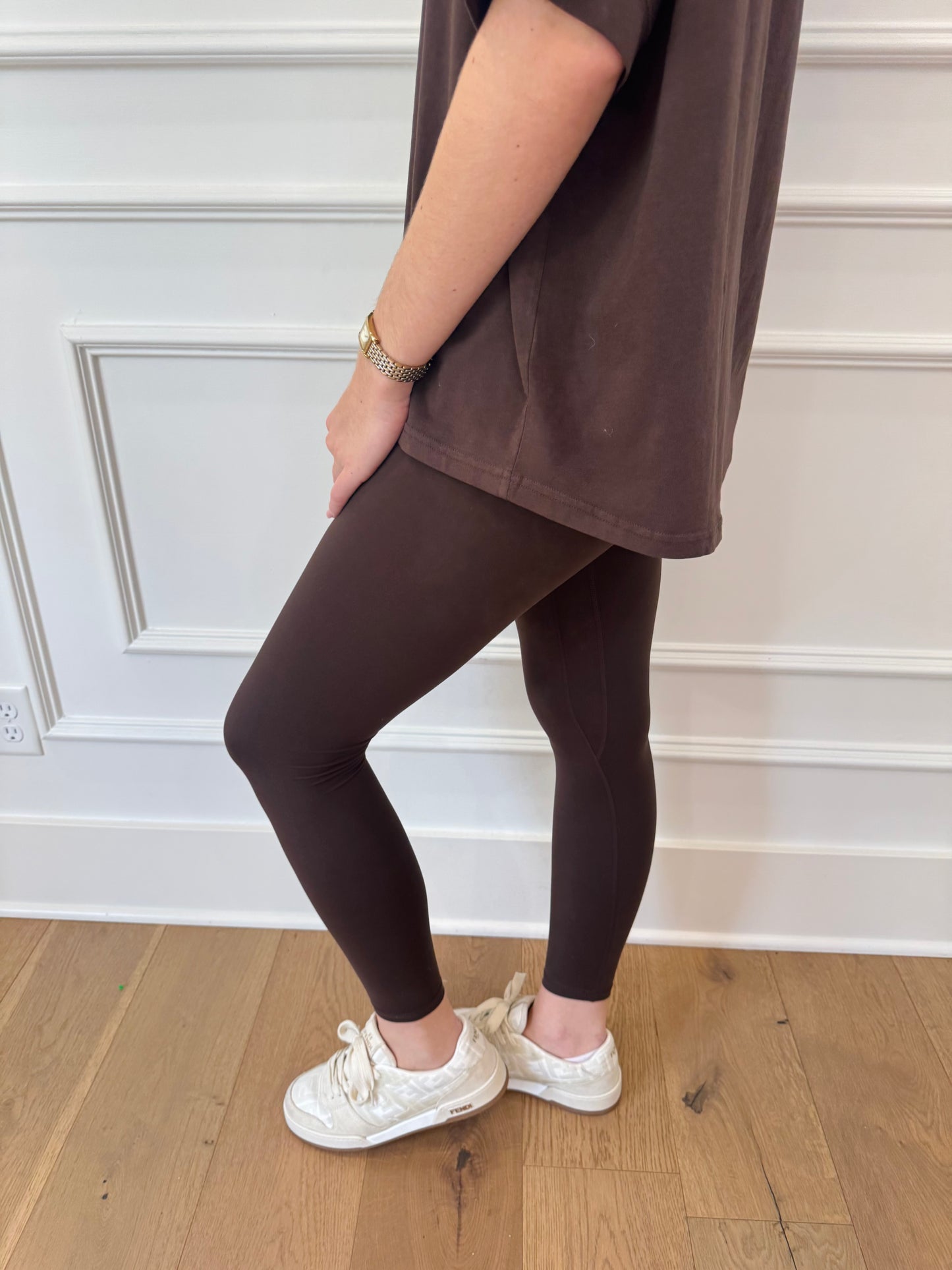 Butter Soft Everyday Leggings - Brown