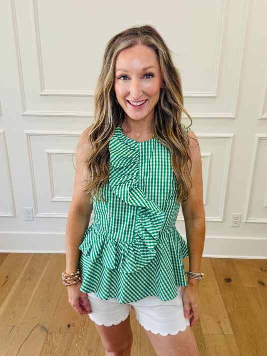 Finley Top - Green