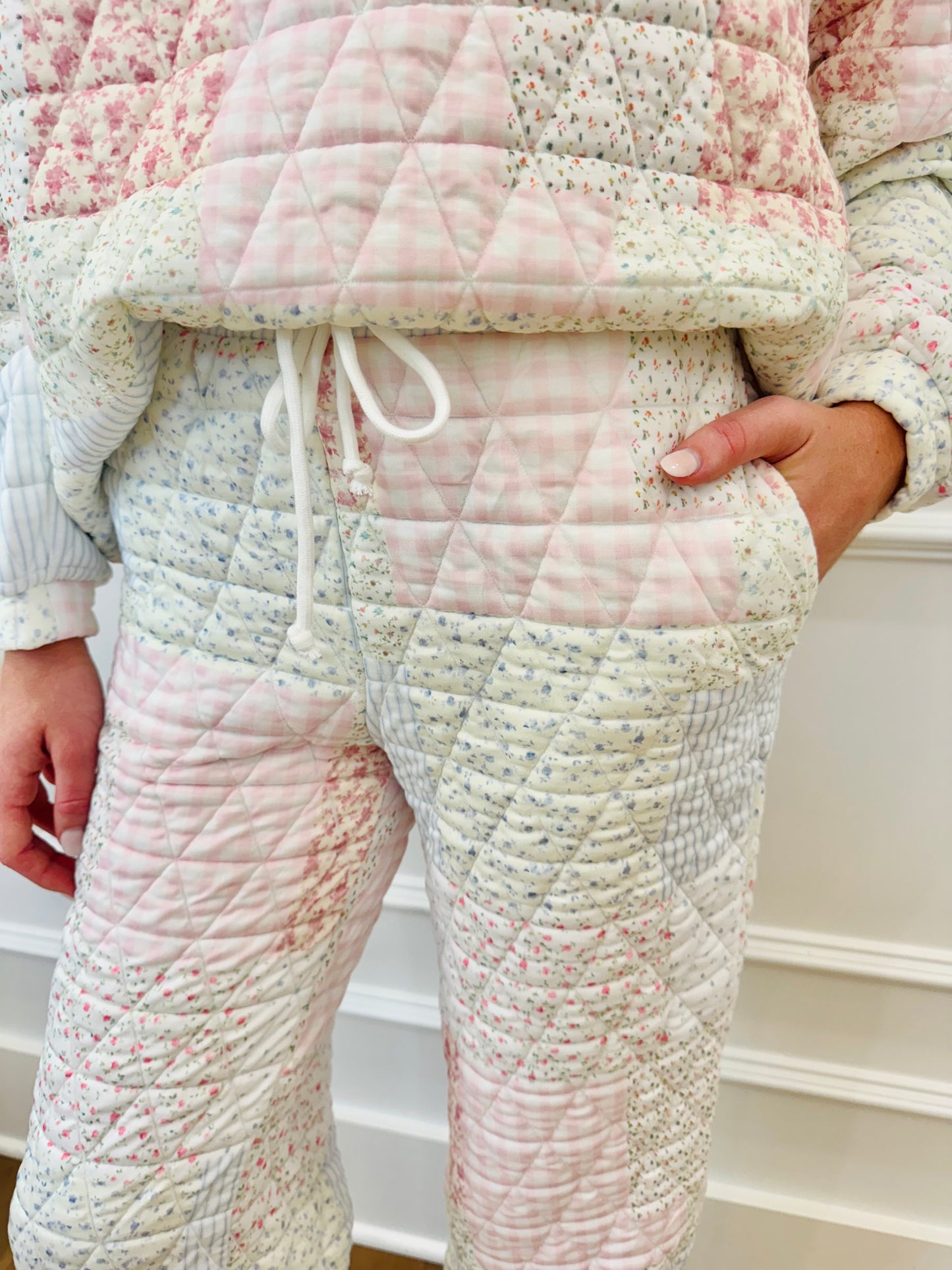 Fancy Quilted Joggers