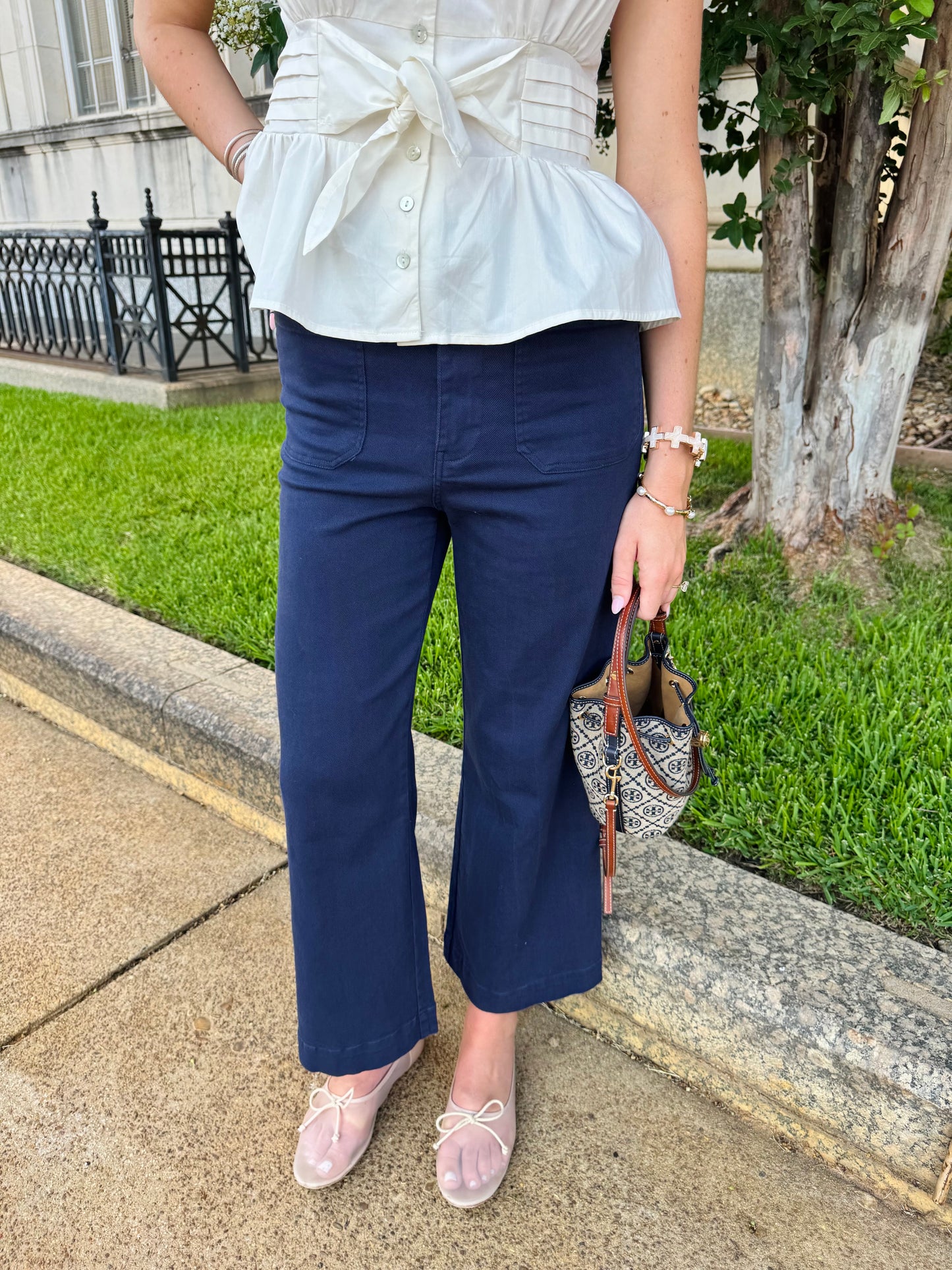 Colette High Rise Jean - Navy