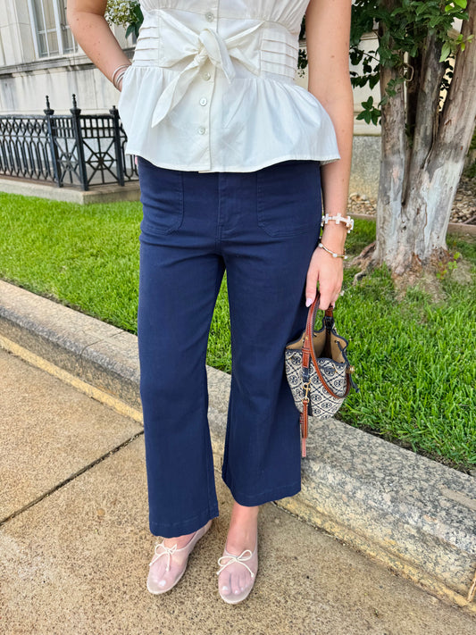 Colette High Rise Jean - Navy