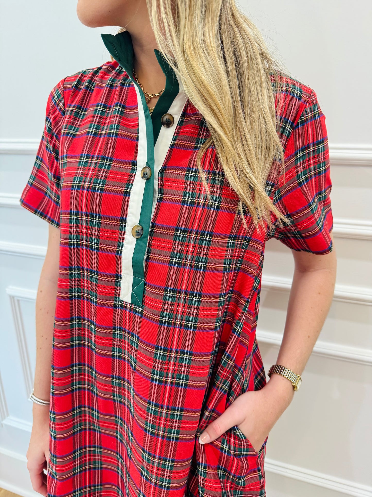 Holly Jolly Swing Dress