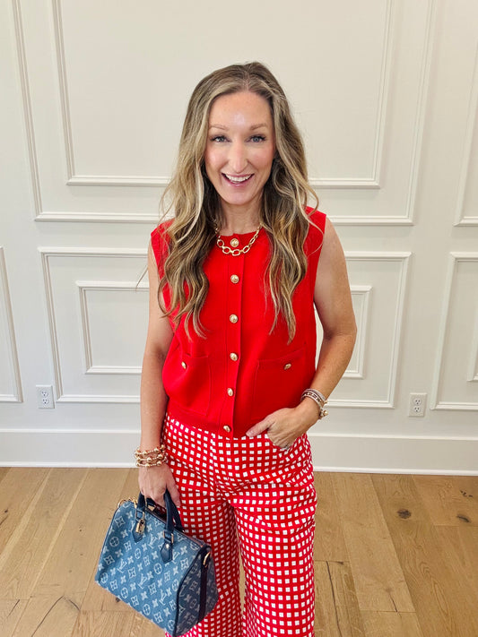 Julia Top - Red