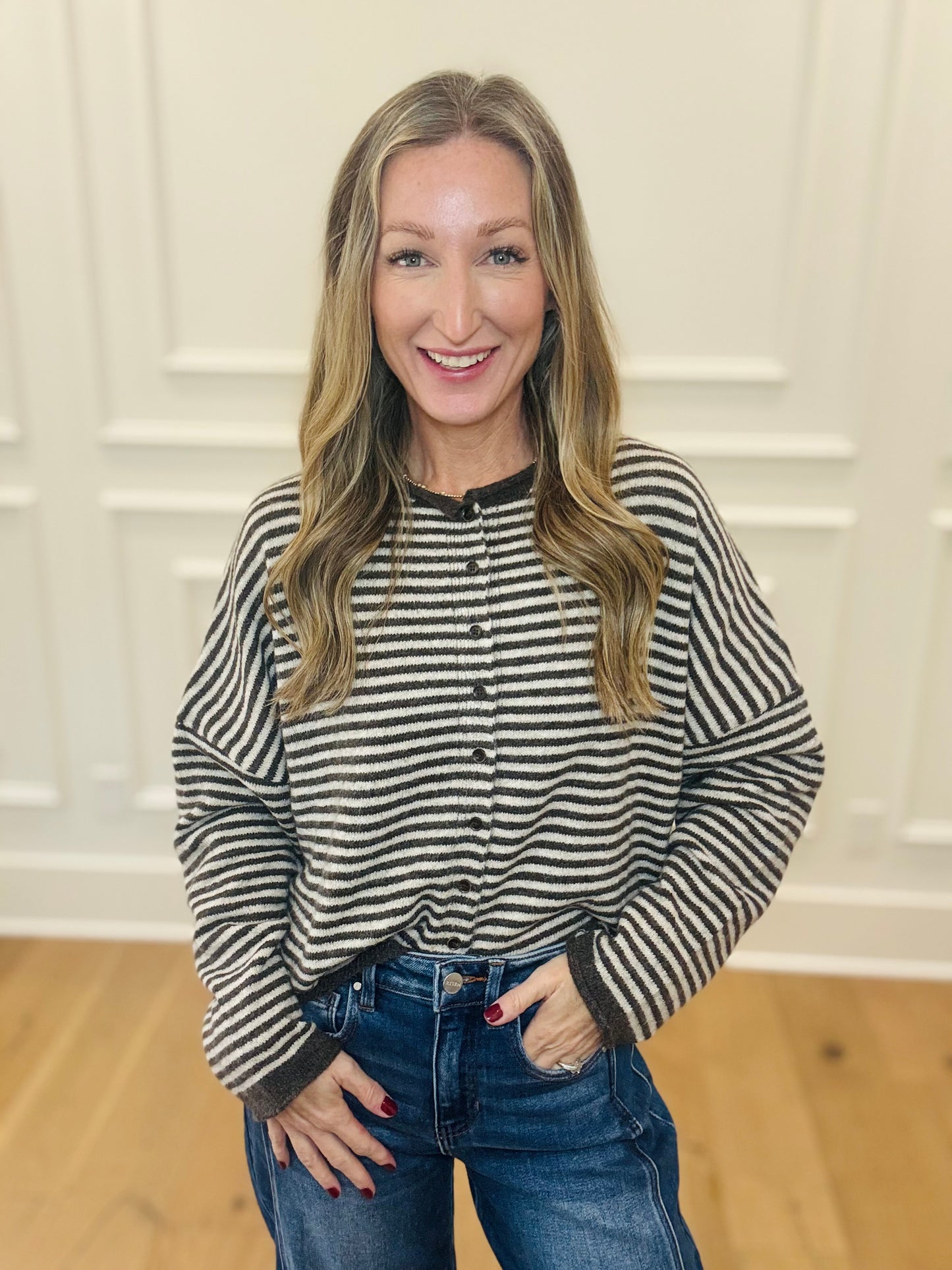 Piper Cardigan - Brown