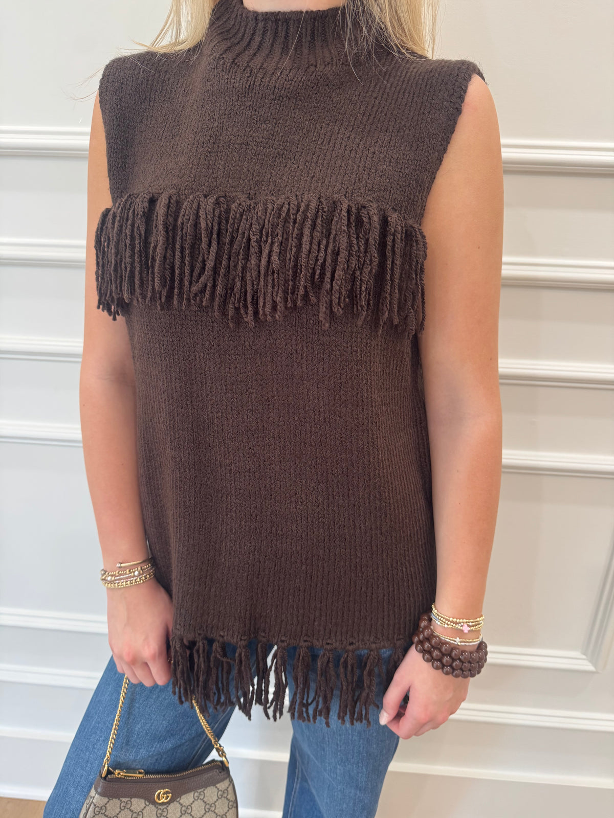 Free Spirit Fringe Sweater