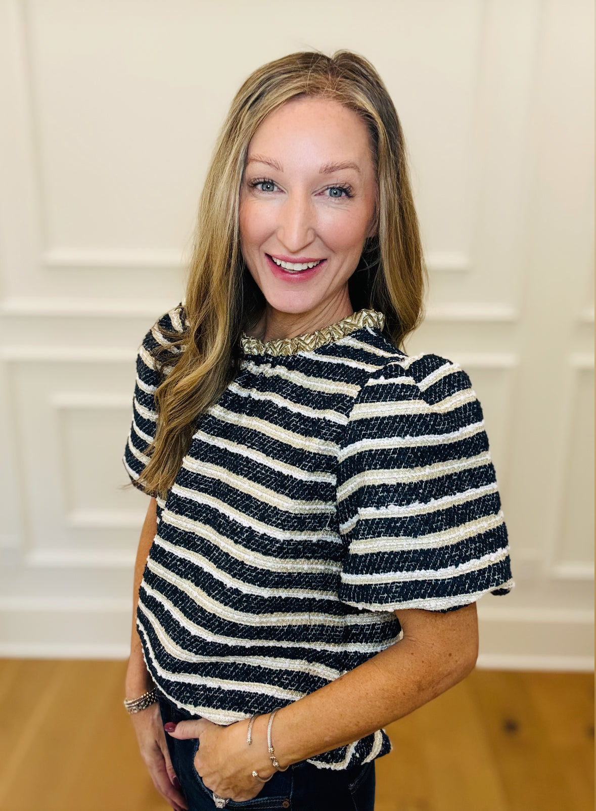 Alli Top - Navy