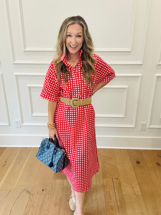Soho Dress - Red