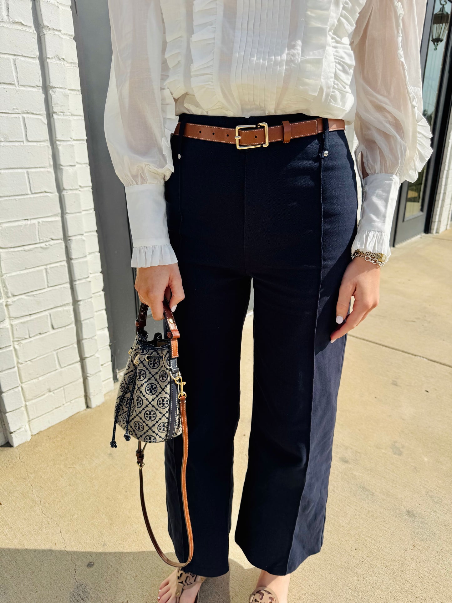 Piper Denim Pant - Navy