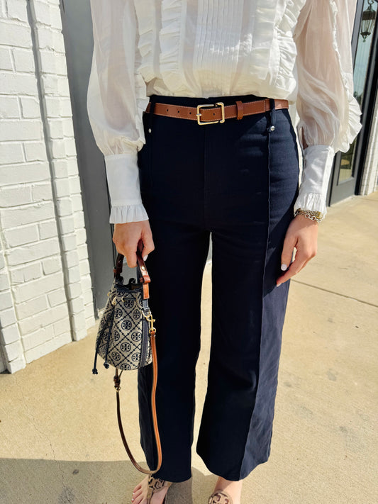 Piper Denim Pant - Navy