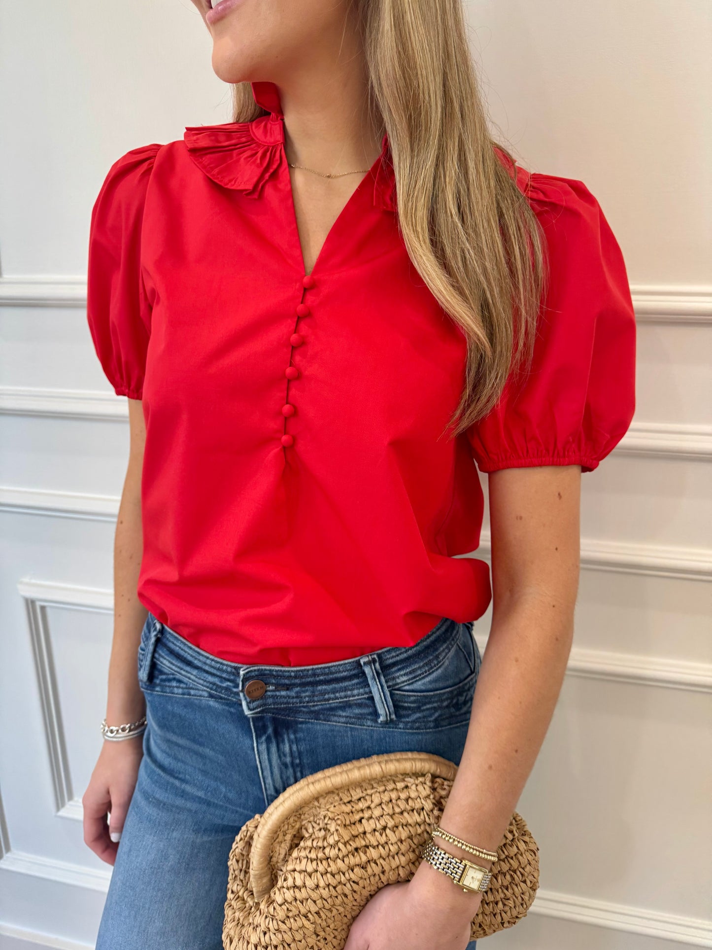 Grace Top - Red