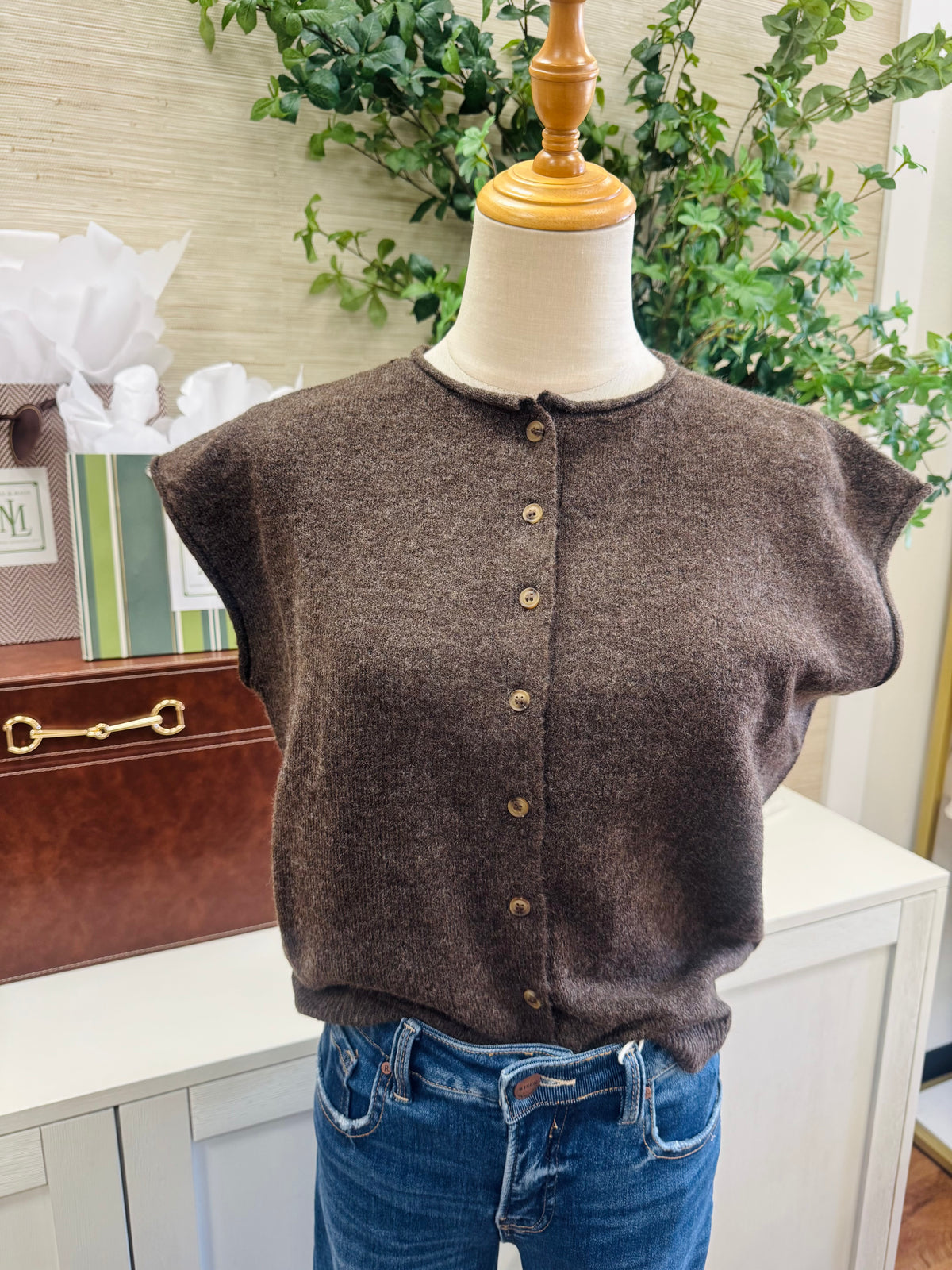 Coffee Date Sweater - Brown